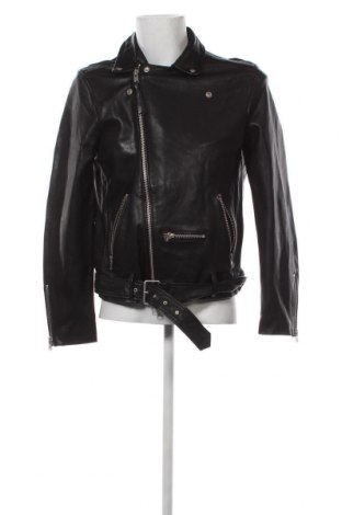 Pánska kožená bunda  AllSaints, Veľkosť L, Farba Čierna, Cena  300,16 €