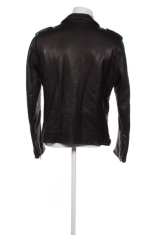 Ανδρικό δερμάτινο μπουφάν BOSS, Μέγεθος XL, Χρώμα Μαύρο, Τιμή 511,51 €