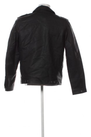 Ανδρικό δερμάτινο μπουφάν Brave Soul, Μέγεθος XL, Χρώμα Μαύρο, Τιμή 36,62 €