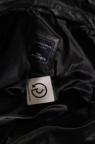 Pánska kožená bunda  Engbers, Veľkosť L, Farba Čierna, Cena  67,55 €