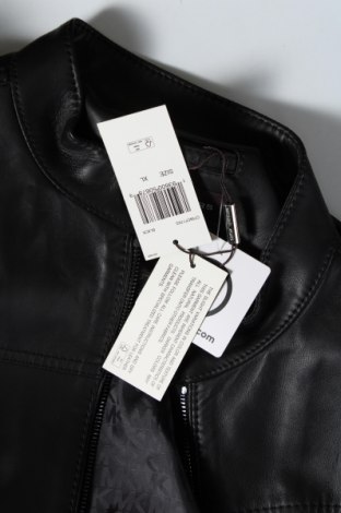 Мъжко кожено яке Michael Kors, Размер XL, Цвят Черен, Цена 1 032,00 лв.