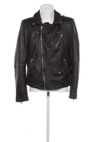 Pánska kožená bunda  SERGE PARIENTE, Veľkosť XL, Farba Čierna, Cena  300,16 €