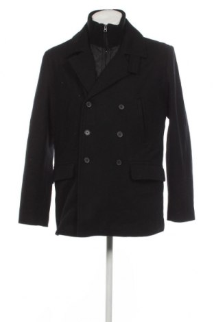 Мъжко палто Clockhouse, Размер L, Цвят Черен, Цена 42,80 лв.