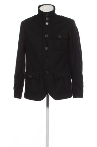 Мъжко палто H&M, Размер L, Цвят Черен, Цена 32,10 лв.