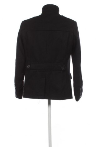 Мъжко палто H&M, Размер L, Цвят Черен, Цена 32,10 лв.
