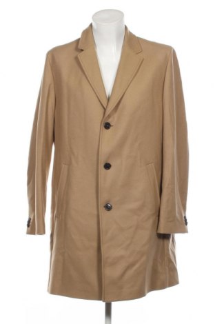 Мъжко палто Hugo Boss, Размер XL, Цвят Бежов, Цена 684,00 лв.