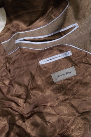 Мъжко сако Christian Berg, Размер XL, Цвят Кафяв, Цена 6,40 лв.