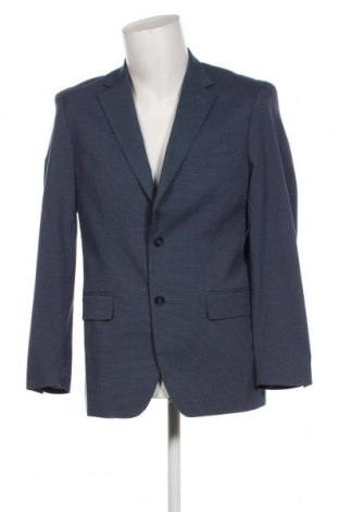 Ανδρικό σακάκι Dressmann, Μέγεθος L, Χρώμα Μπλέ, Τιμή 8,65 €