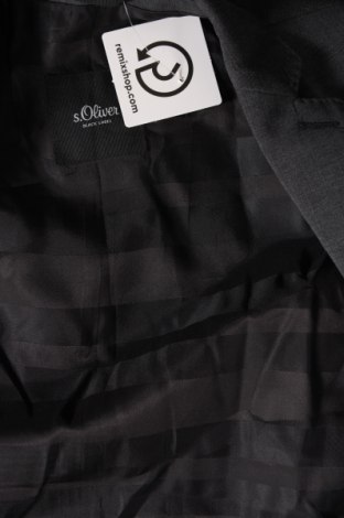 Herren Sakko S.Oliver Black Label, Größe L, Farbe Grau, Preis € 56,37