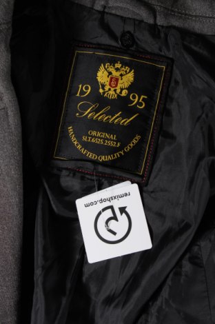Ανδρικό σακάκι Selected, Μέγεθος L, Χρώμα Γκρί, Τιμή 22,55 €