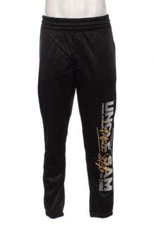 Ανδρικό αθλητικό παντελόνι Uncle Sam, Μέγεθος M, Χρώμα Μαύρο, Τιμή 5,41 €