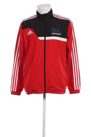 Geacă sport de bărbați Adidas, Mărime L, Culoare Roșu, Preț 165,79 Lei