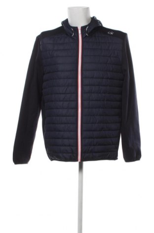 Ανδρικό αθλητικό μπουφάν Calvin Klein, Μέγεθος XL, Χρώμα Μπλέ, Τιμή 160,42 €