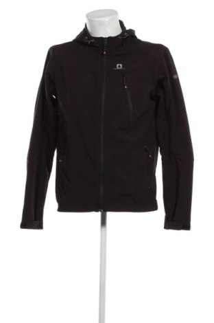 Ανδρικό αθλητικό μπουφάν Icepeak, Μέγεθος L, Χρώμα Μαύρο, Τιμή 39,37 €