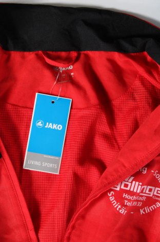 Ανδρικό αθλητικό μπουφάν Jako, Μέγεθος S, Χρώμα Κόκκινο, Τιμή 5,41 €