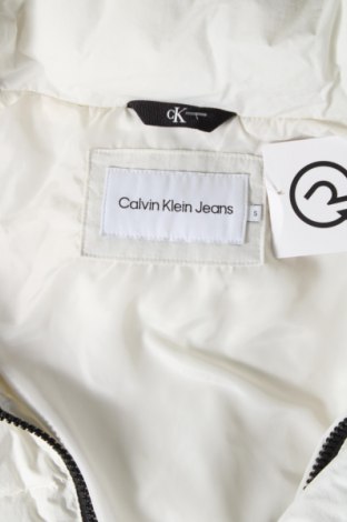 Ανδρικό μπουφάν Calvin Klein Jeans, Μέγεθος S, Χρώμα Εκρού, Τιμή 176,29 €