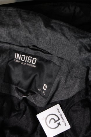 Ανδρικό μπουφάν Indigo, Μέγεθος L, Χρώμα Γκρί, Τιμή 30,20 €