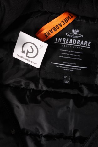 Ανδρικό μπουφάν Threadbare, Μέγεθος L, Χρώμα Μαύρο, Τιμή 47,94 €