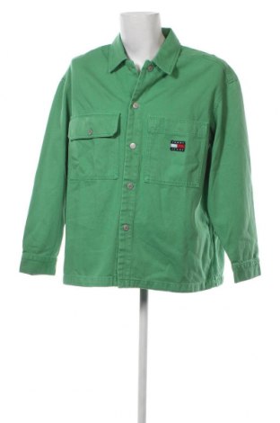 Geacă de bărbati Tommy Jeans, Mărime XL, Culoare Verde, Preț 552,17 Lei