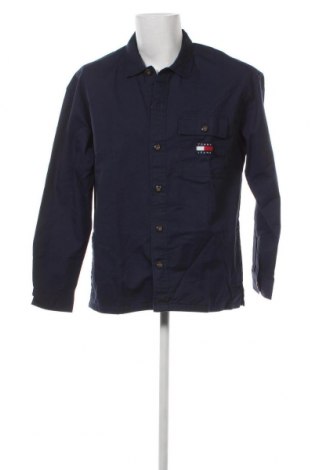 Ανδρικό μπουφάν Tommy Jeans, Μέγεθος L, Χρώμα Μπλέ, Τιμή 87,40 €