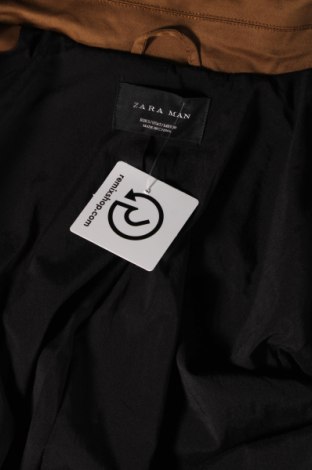 Мъжко яке Zara, Размер S, Цвят Кафяв, Цена 8,99 лв.
