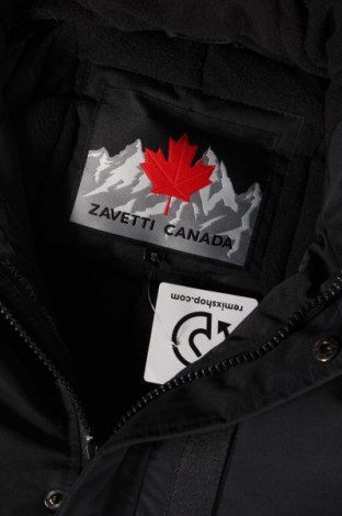 Ανδρικό μπουφάν Zavetti Canada, Μέγεθος S, Χρώμα Μαύρο, Τιμή 61,24 €