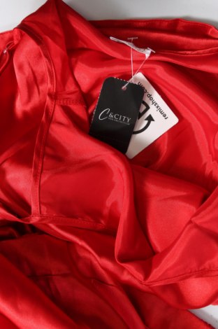 Pyjama C&City, Größe M, Farbe Rot, Preis 30,41 €