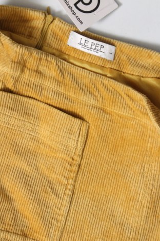 Φούστα Le Pep, Μέγεθος L, Χρώμα Κίτρινο, Τιμή 17,94 €