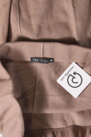 Φούστα Zara, Μέγεθος L, Χρώμα  Μπέζ, Τιμή 12,37 €