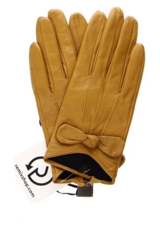 Γάντια Numph, Χρώμα Κίτρινο, Τιμή 61,24 €
