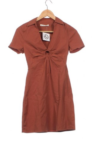 Φόρεμα Abercrombie & Fitch, Μέγεθος XS, Χρώμα Καφέ, Τιμή 36,08 €