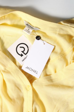 Φόρεμα Monki, Μέγεθος XS, Χρώμα Κίτρινο, Τιμή 7,83 €