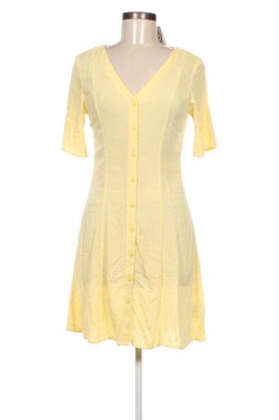 Kleid Monki, Größe XXS, Farbe Gelb, Preis 7,07 €