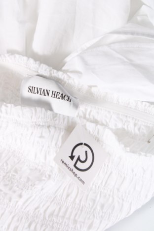 Kleid Silvian Heach, Größe S, Farbe Weiß, Preis 27,06 €