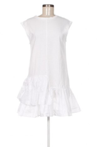 Kleid Sisley, Größe L, Farbe Weiß, Preis 40,59 €