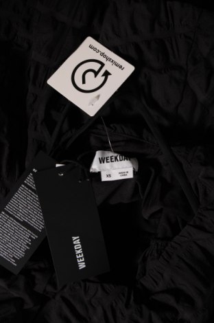 Kleid Weekday, Größe XS, Farbe Schwarz, Preis € 7,71