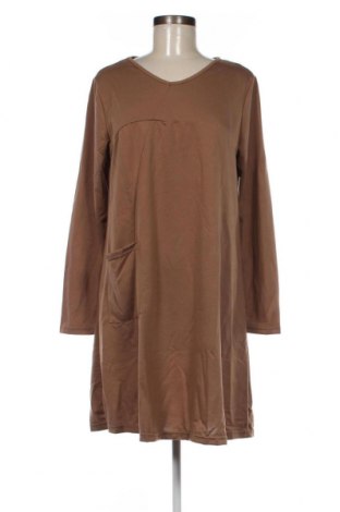 Kleid Zanzea, Größe L, Farbe Braun, Preis € 6,26