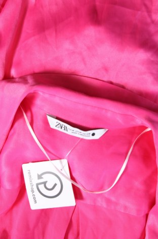 Рокля Zara, Размер M, Цвят Розов, Цена 47,04 лв.