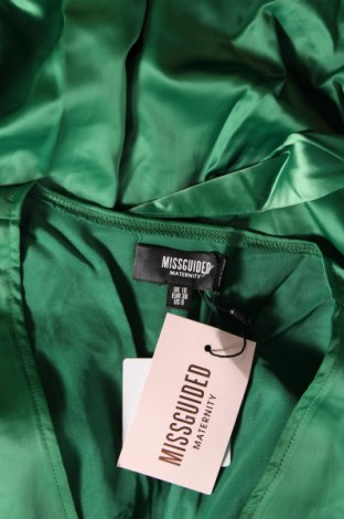Šaty pro těhotné  Missguided, Velikost M, Barva Zelená, Cena  718,00 Kč