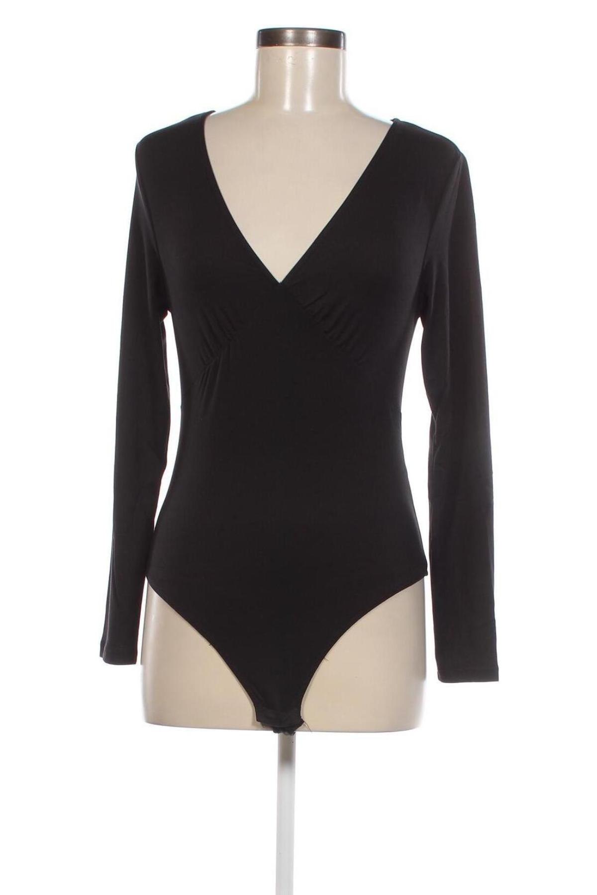 Дамска блуза - боди VILA, Размер M, Цвят Черен, Цена 10,80 лв.
