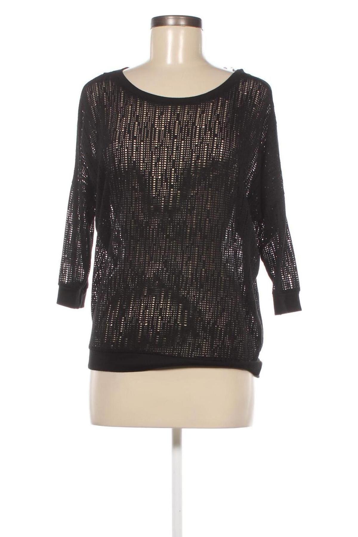 Дамска блуза 17 & Co., Размер S, Цвят Черен, Цена 5,13 лв.
