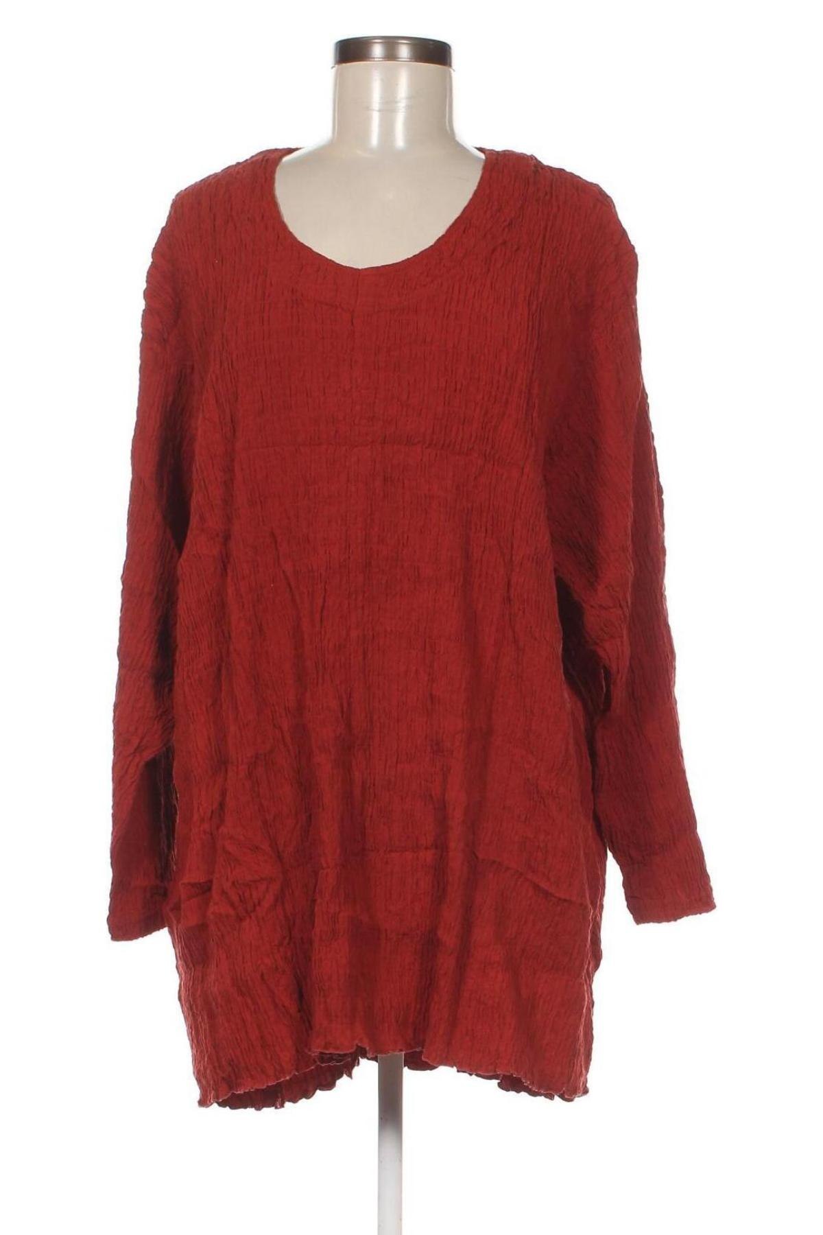 Γυναικεία μπλούζα Angel Circle, Μέγεθος XL, Χρώμα Κόκκινο, Τιμή 2,73 €