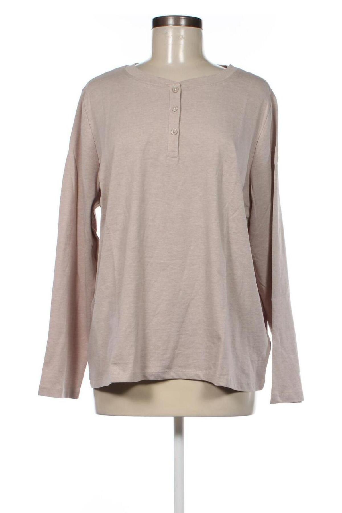 Γυναικεία μπλούζα Anna Field, Μέγεθος 3XL, Χρώμα  Μπέζ, Τιμή 6,71 €