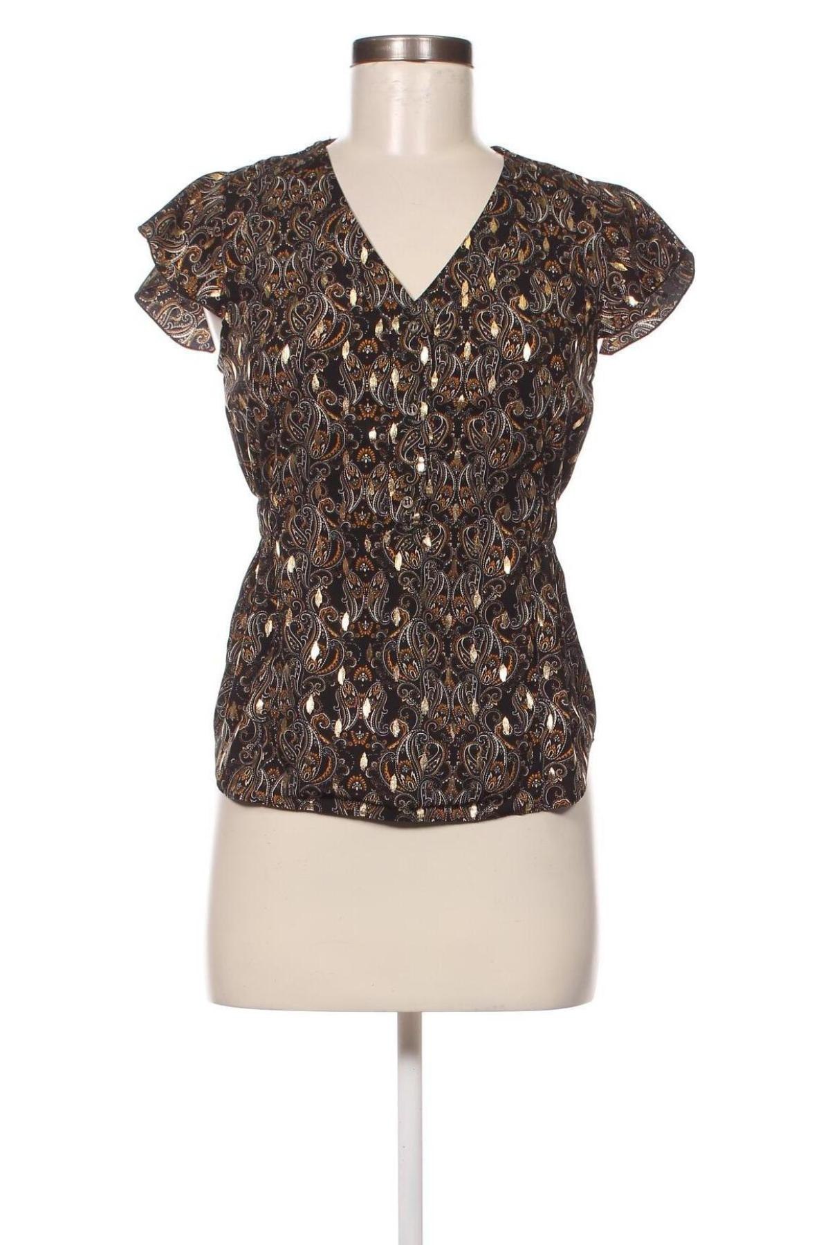 Дамска блуза Cache Cache, Размер XS, Цвят Многоцветен, Цена 5,65 лв.