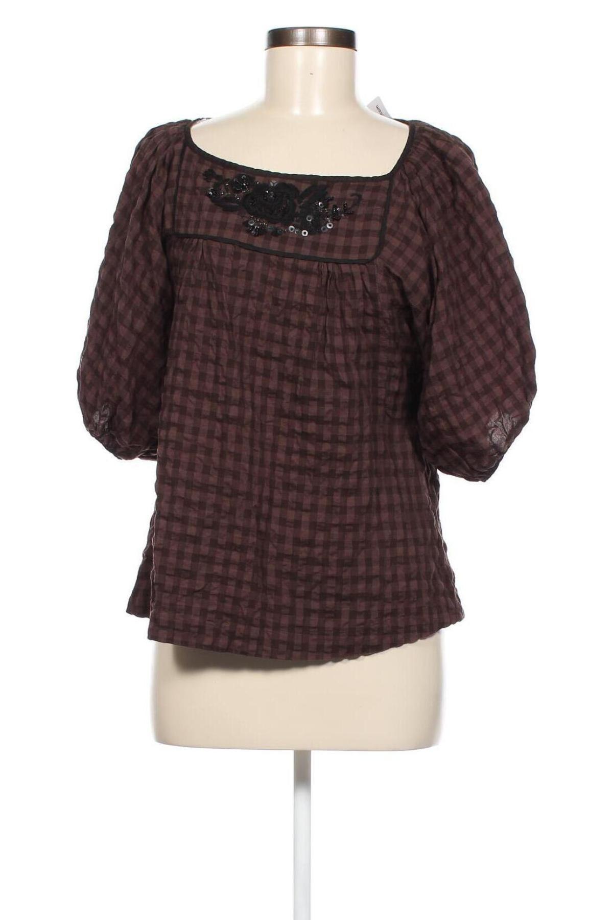 Γυναικεία μπλούζα Capasca, Μέγεθος S, Χρώμα Καφέ, Τιμή 2,66 €