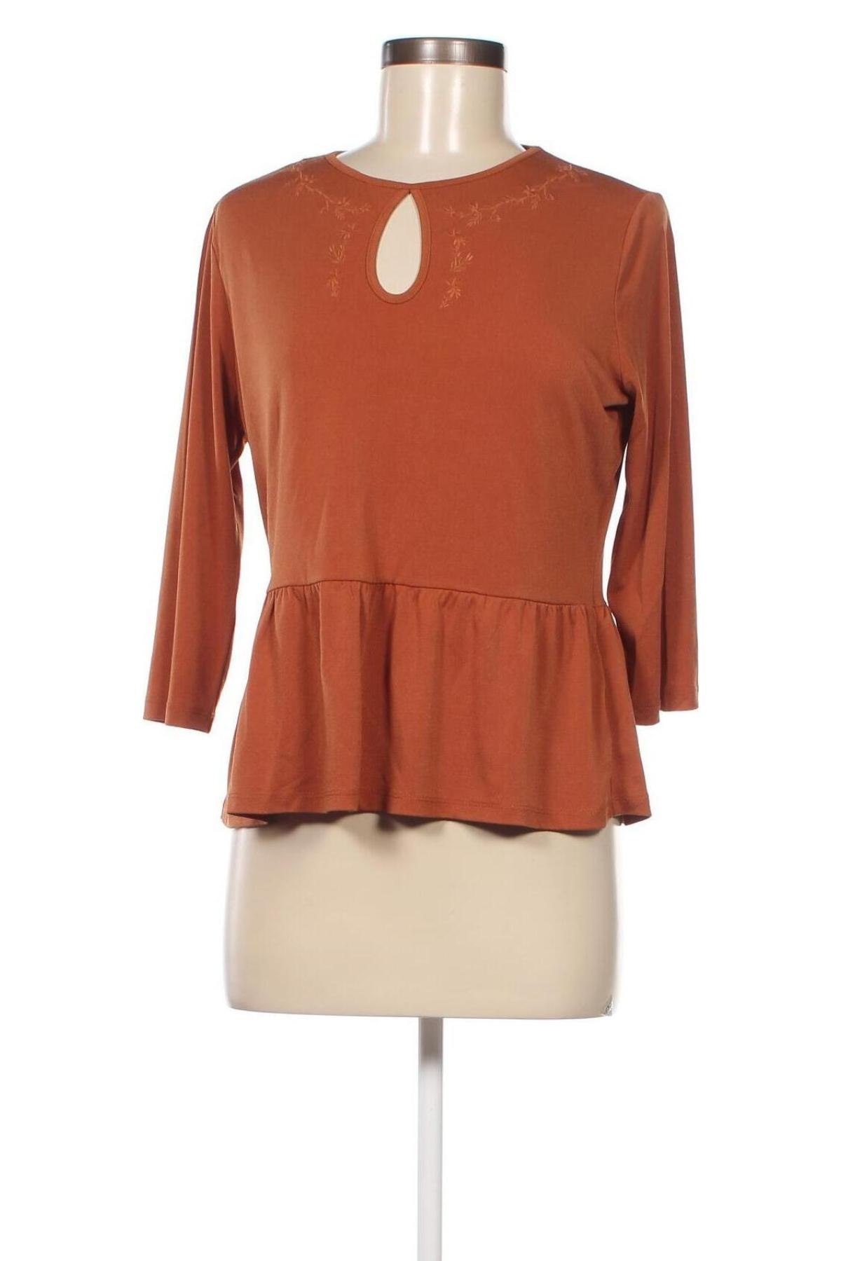 Γυναικεία μπλούζα Clockhouse, Μέγεθος M, Χρώμα Καφέ, Τιμή 3,29 €