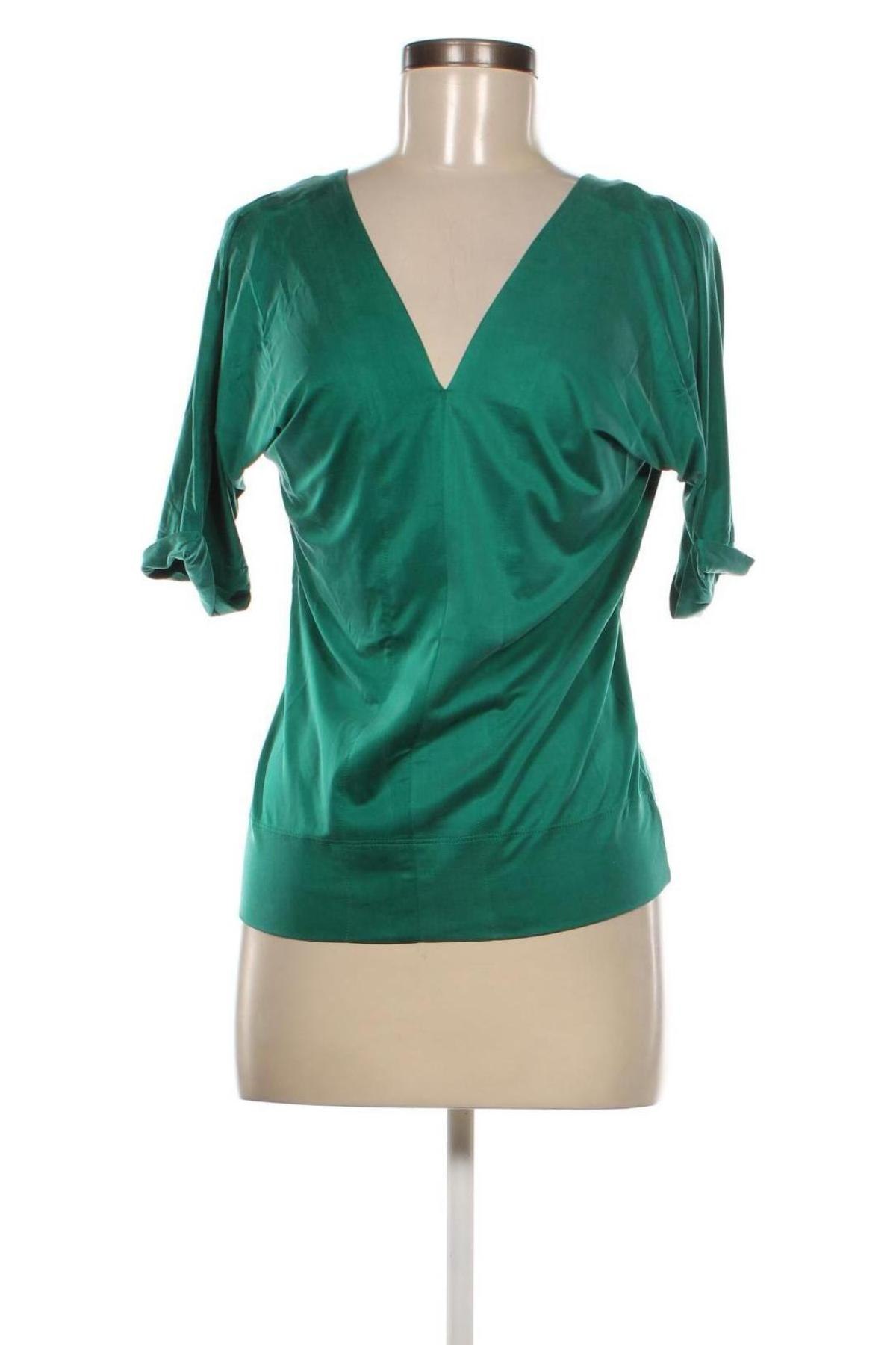 Дамска блуза Diesel, Размер XXS, Цвят Зелен, Цена 51,60 лв.