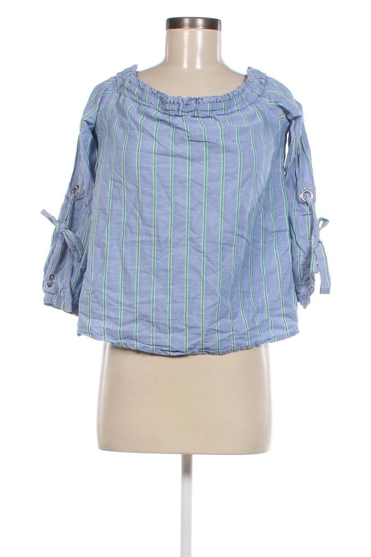 Дамска блуза Edc By Esprit, Размер XS, Цвят Син, Цена 3,60 лв.