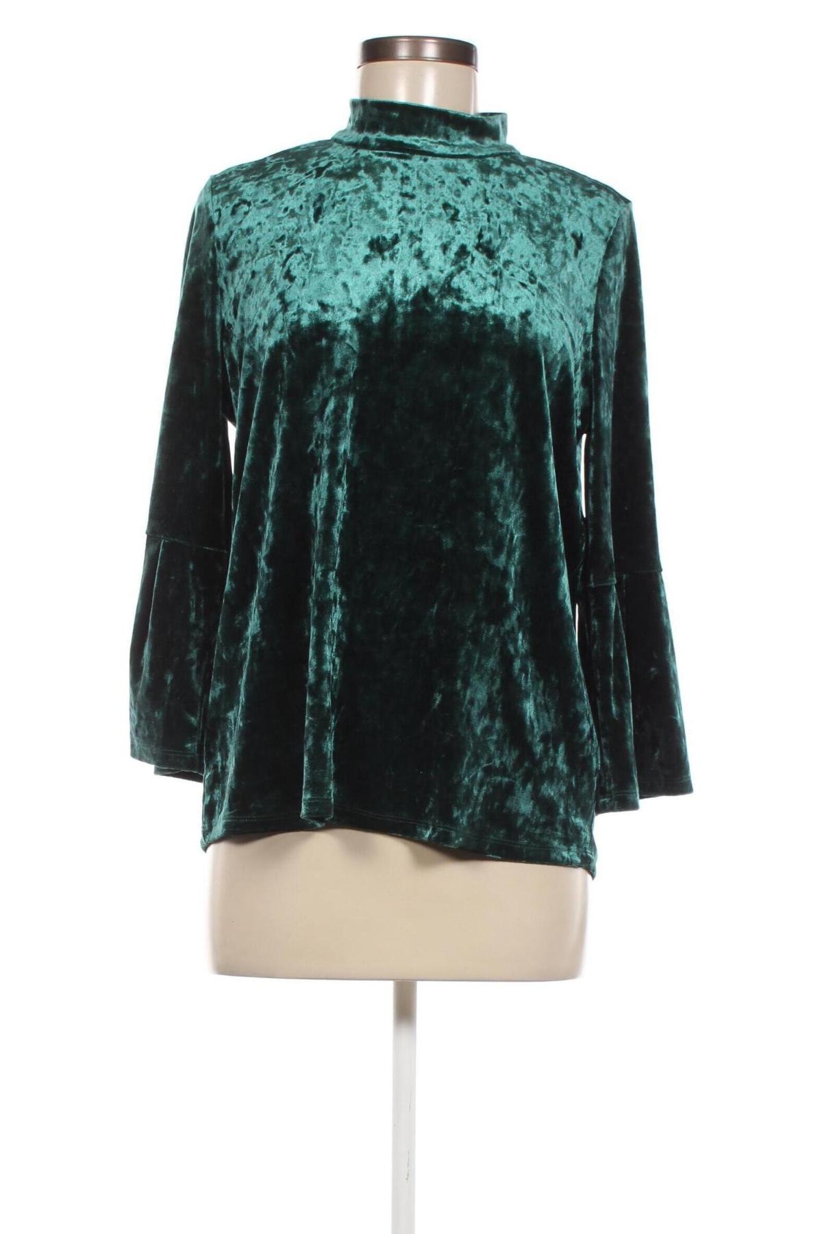 Дамска блуза Ellos, Размер M, Цвят Зелен, Цена 7,20 лв.