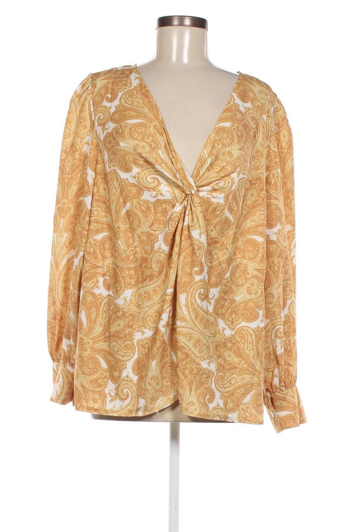 Дамска блуза Emery rose, Размер XXL, Цвят Жълт, Цена 4,56 лв.